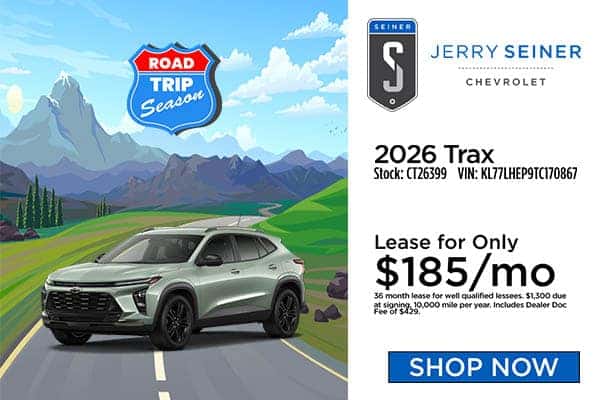 New Chevrolet Trax Lease Special