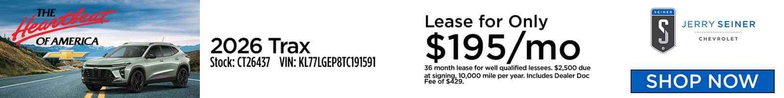 July 26 Trax $195 SRP