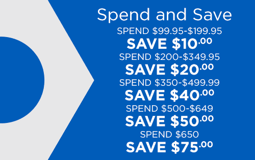 Spend and Save Sept 26