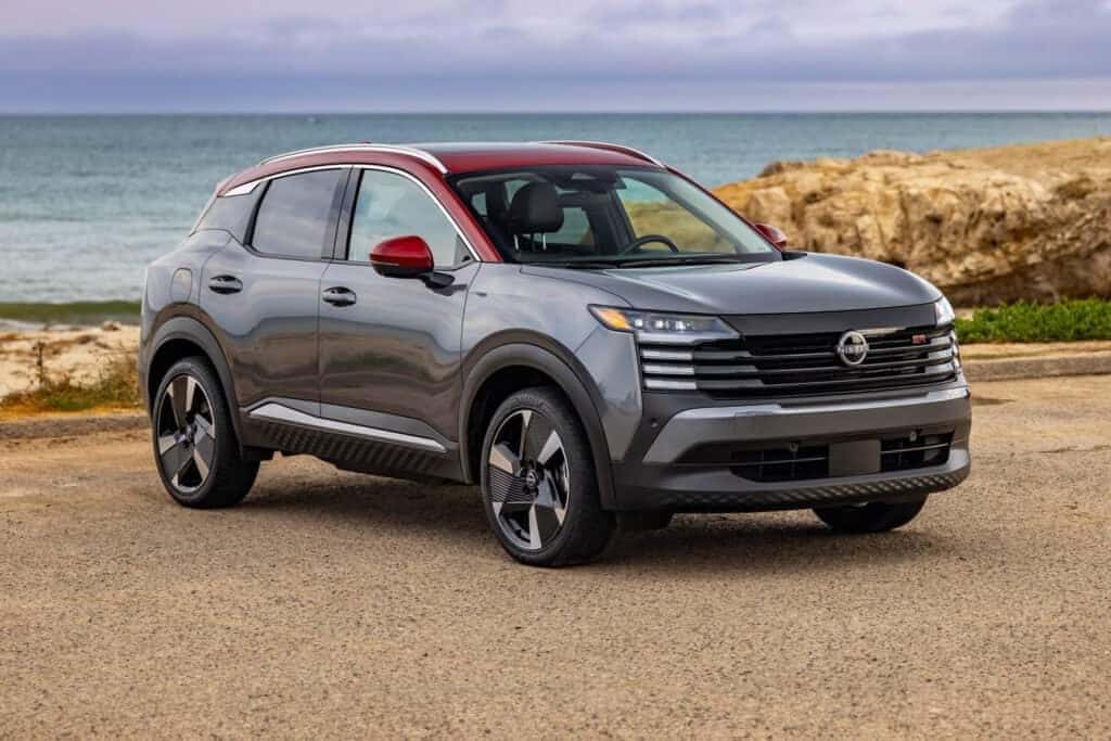 2026 Nissan Kicks exterior profile showing subcompact crossover styling