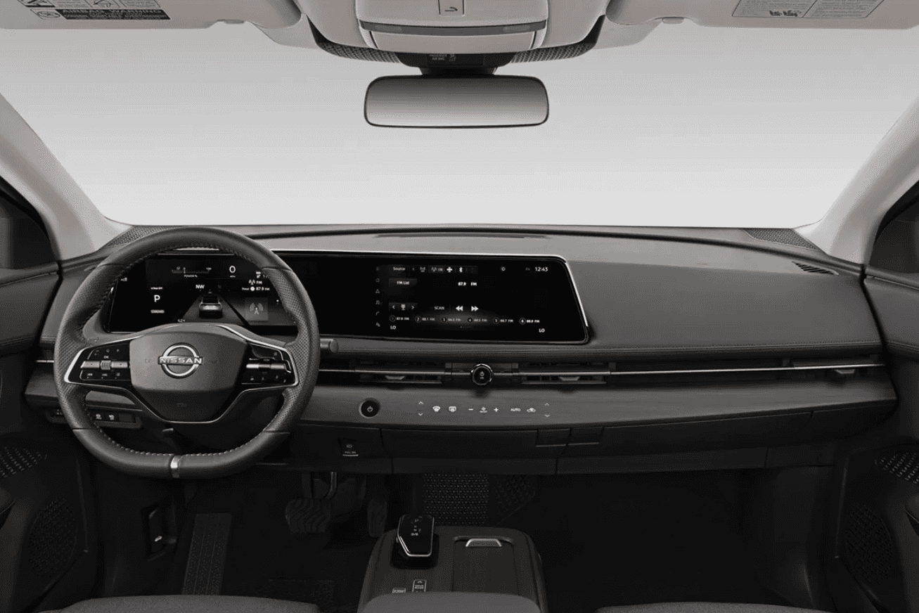2025 nissan ariya dashboard
