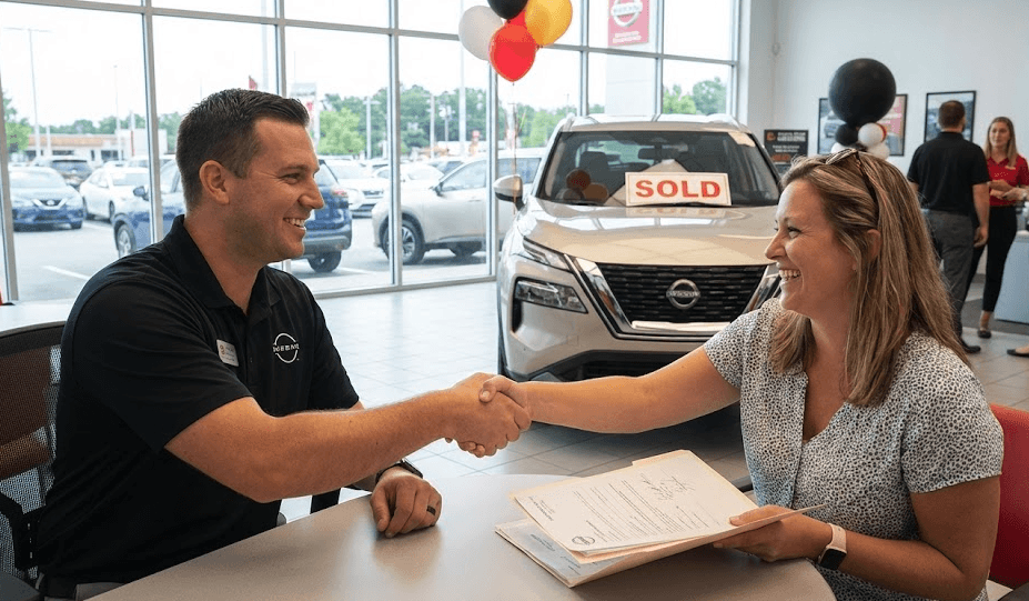 Car loan pre-approval, credit, interest rates, and financing terms for first-time Nissan buyers