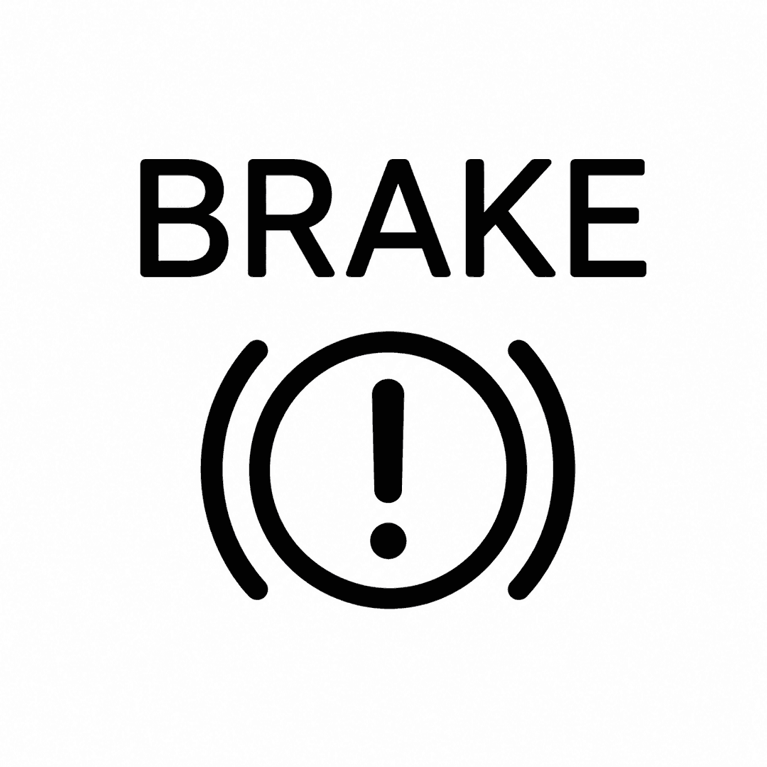 Nissan brake warning light symbol