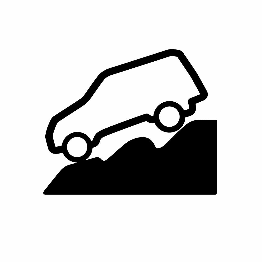 Nissan hill descent control system on indicator light symbol