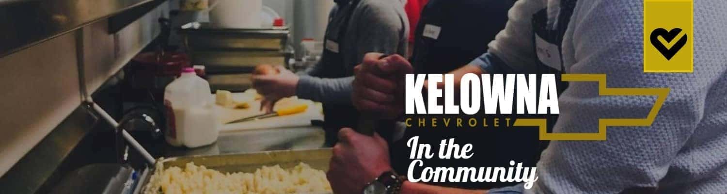 banner for Kelowna Chevrolet in the community