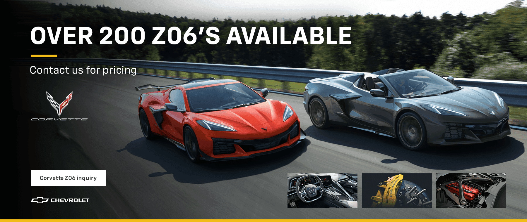 Over 200 Z06's available