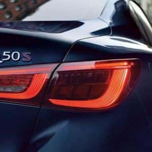 2021 INFINITI Q50 Blue Exterior at Markham Infiniti