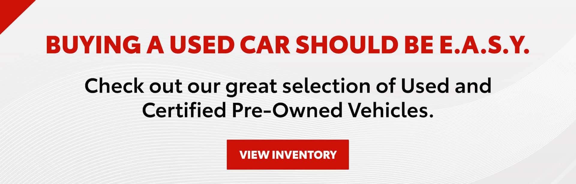 Buying a car should be E.A.S.Y