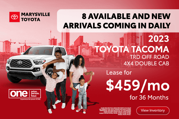 2023 TOYOTA TACOMA TRD OFF ROAD 4x4 DOUBLE CAB
