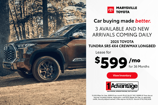 2025 Toyota Tundra SR5 4x4 CrewMax