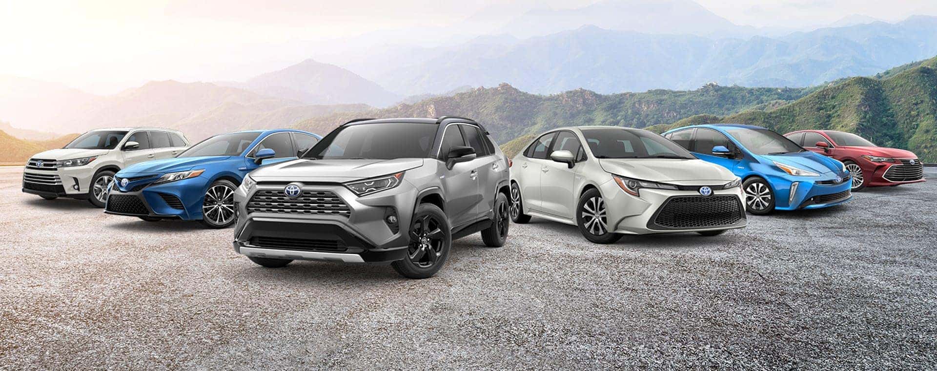 Toyota vehicles