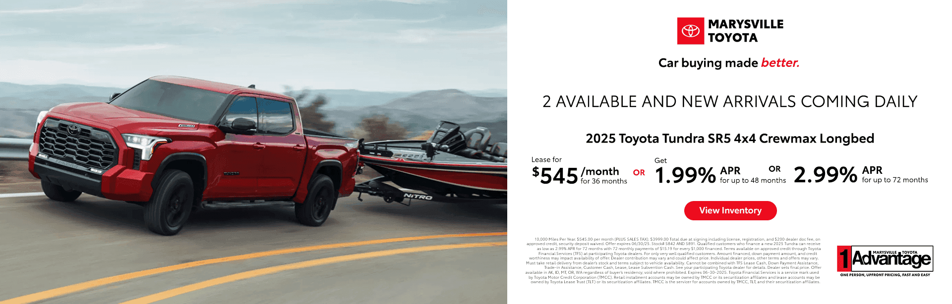 2025 Toyota Tundra SR5 4x4 Crewmax Longbed