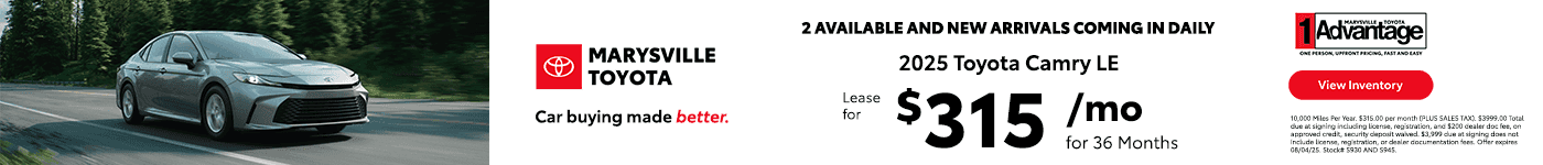 2025 Toyota RAV4 LE FWD Lease for $299/mo for 36 Months