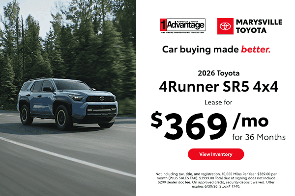 2026 Toyota 4Runner SR5 4x4