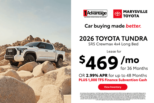 2026 Toyota Tundra SR5 Crewmax 4x4 Long Bed