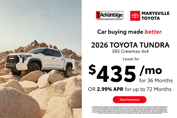 2026 Toyota Tundra SR5 Crewmax 4x4