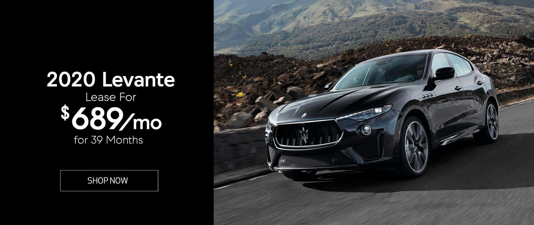 Black 2020 Maserati Levante