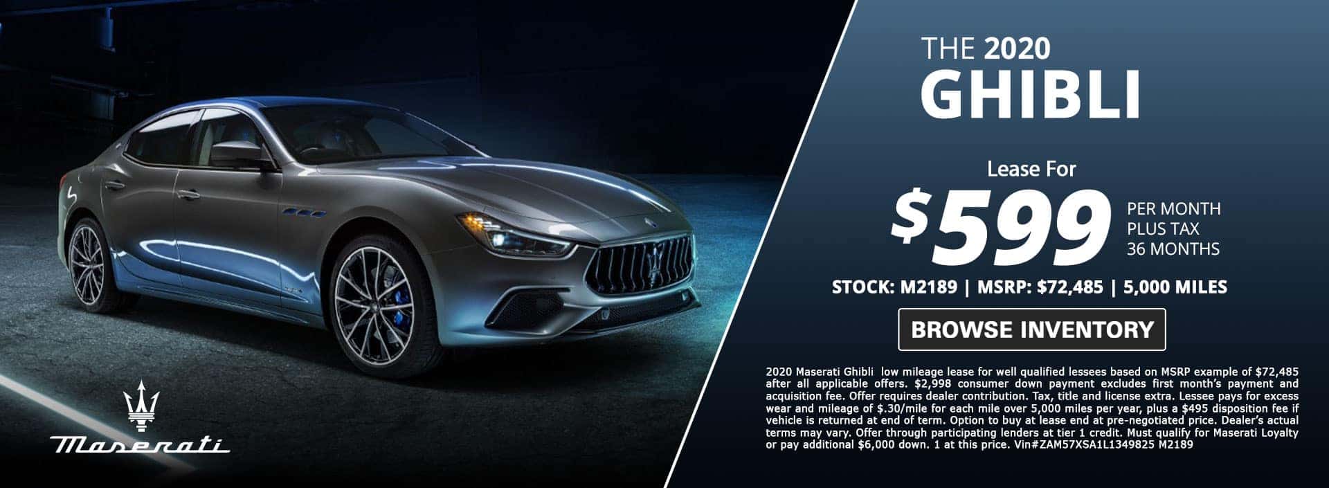 New Maserati Lease Specials Maserati Of Puente Hills