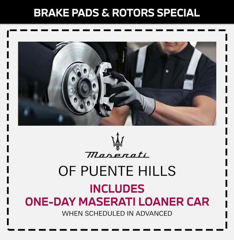 maserati brake pads & Rotor Special
