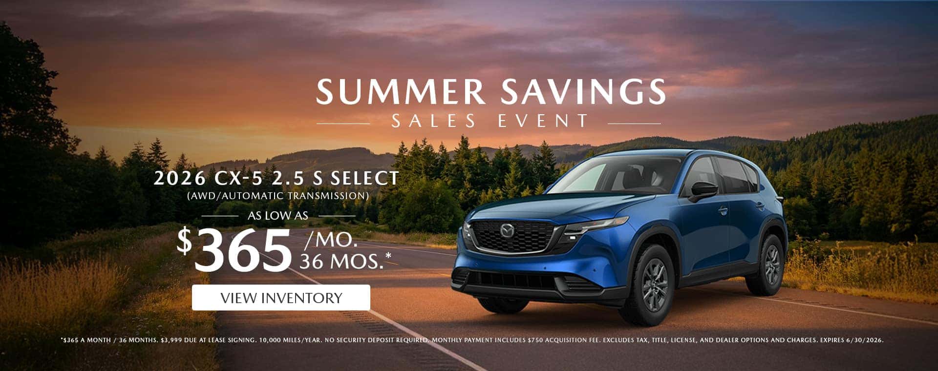 Summer Savings