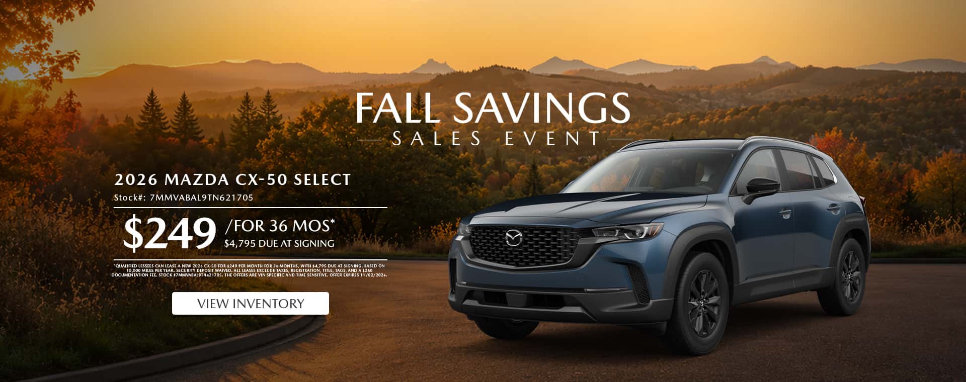 Fall Savings