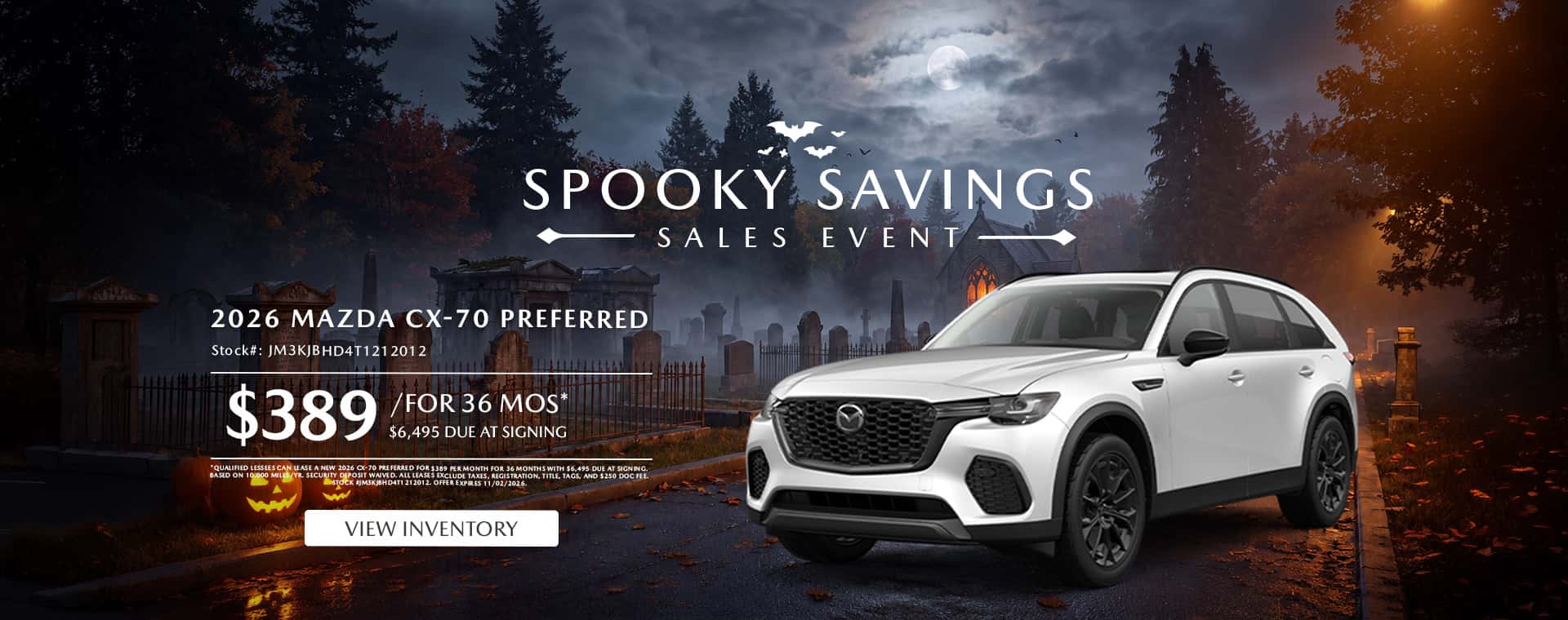Spooky Savings