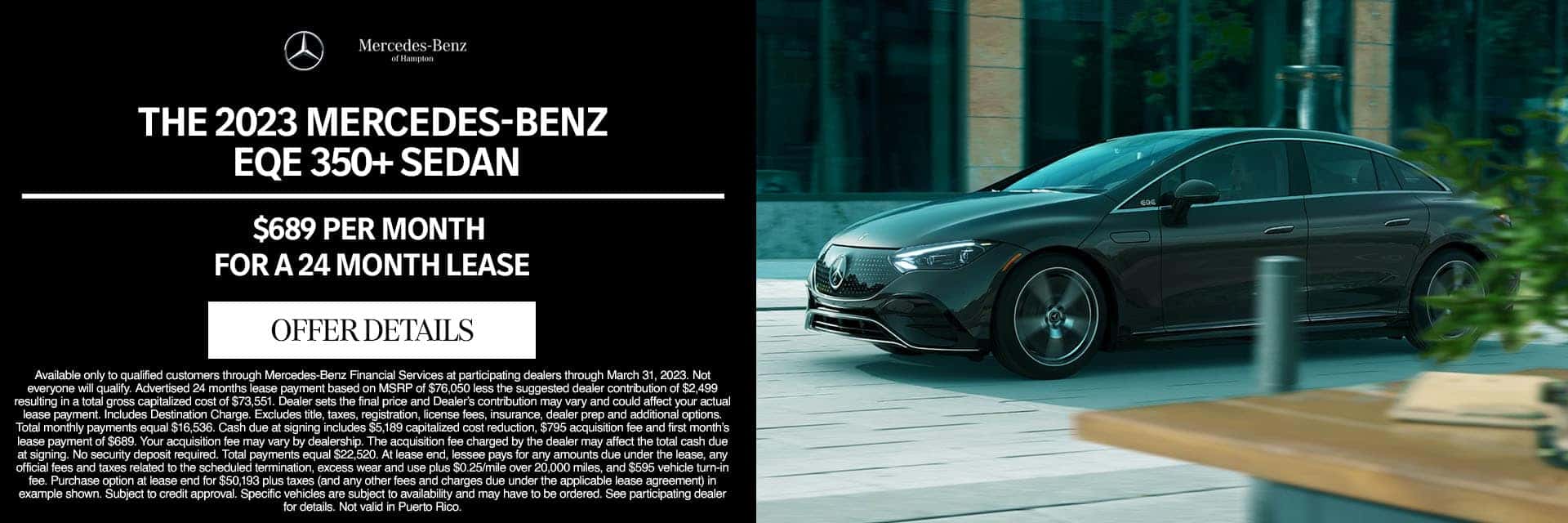 MBOH-March 20232023 EQE 350+ Sedan
