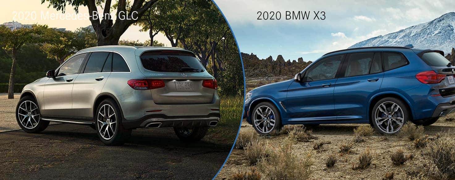 2020 Mercedes-Benz GLC vs. 2020 BMW X3 Safety