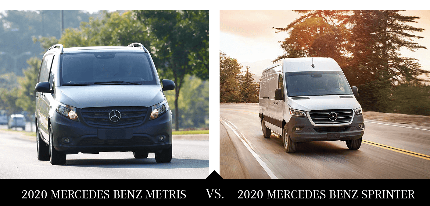 2020 Metris Cargo vs 2020 Sprinter Cargo MercedesBenz of Orland Park