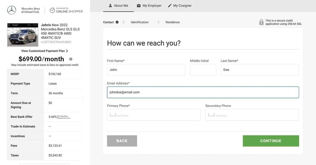 Step 5: Let Us Know How to Reach You!