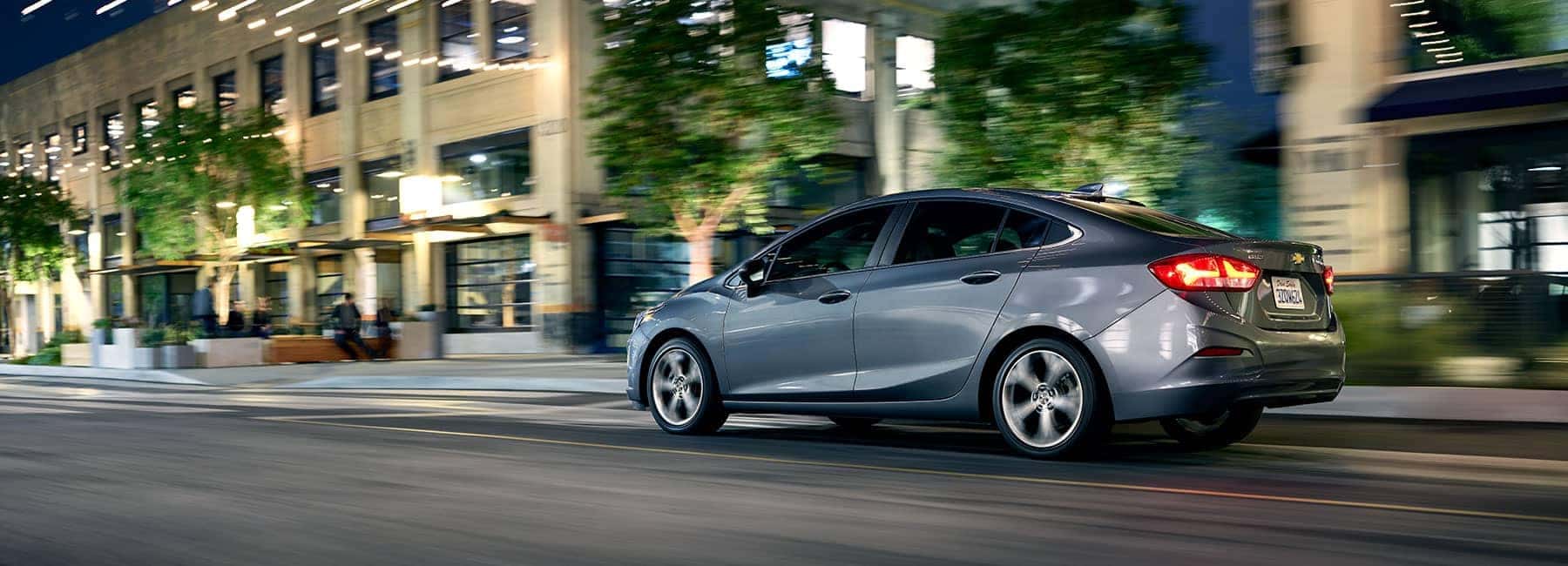 2019 Chevrolet Driving Down a City Street