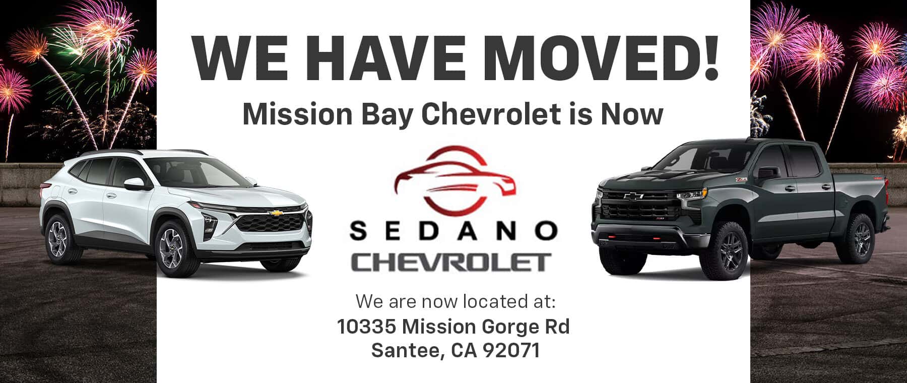 Sedano Chevy Dealership | New & Used Cars For Sale San Diego