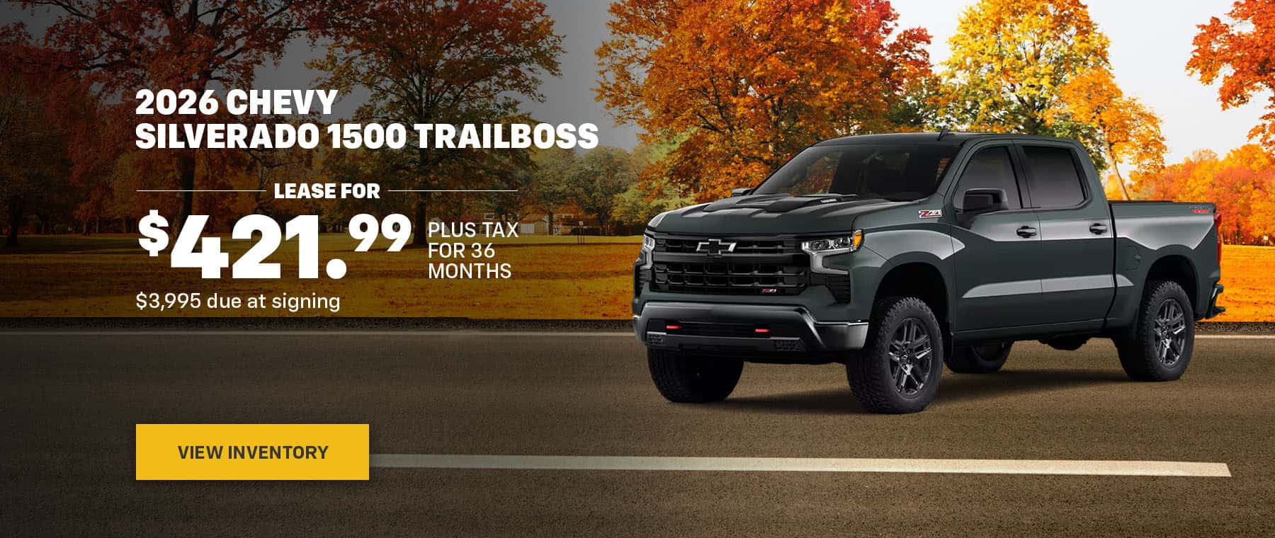2026 Chevy Silverado 1500 Trailboss