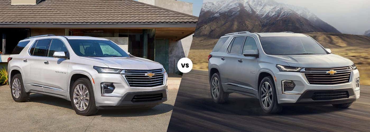 2023 Chevy Traverse Vs 2022 Traverse Mtn View Chevrolet 8266