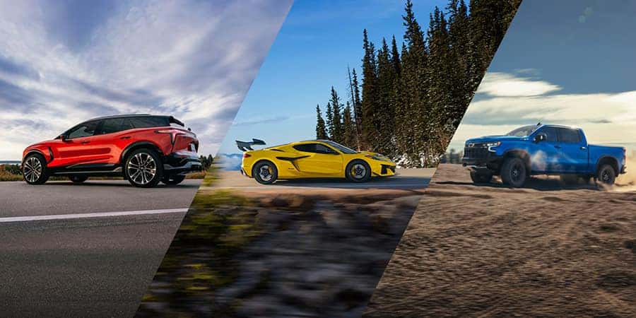 3 Chevy Vehicles