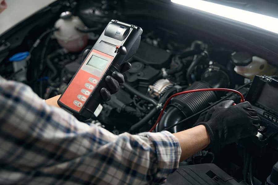 Procedure of Computer diagnostics of car