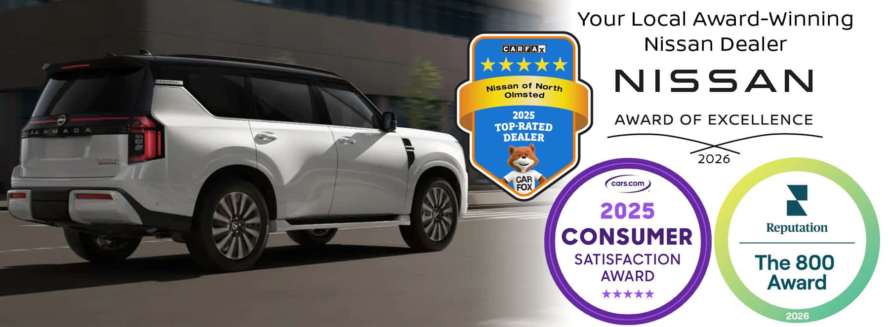 Nissan Award-Winning Dealership