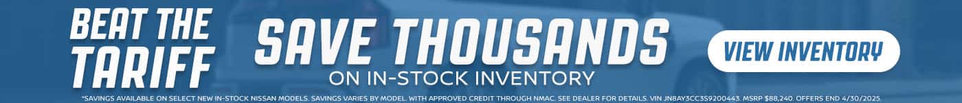 Beat The Tariff Save Thousands on in-stock inventory