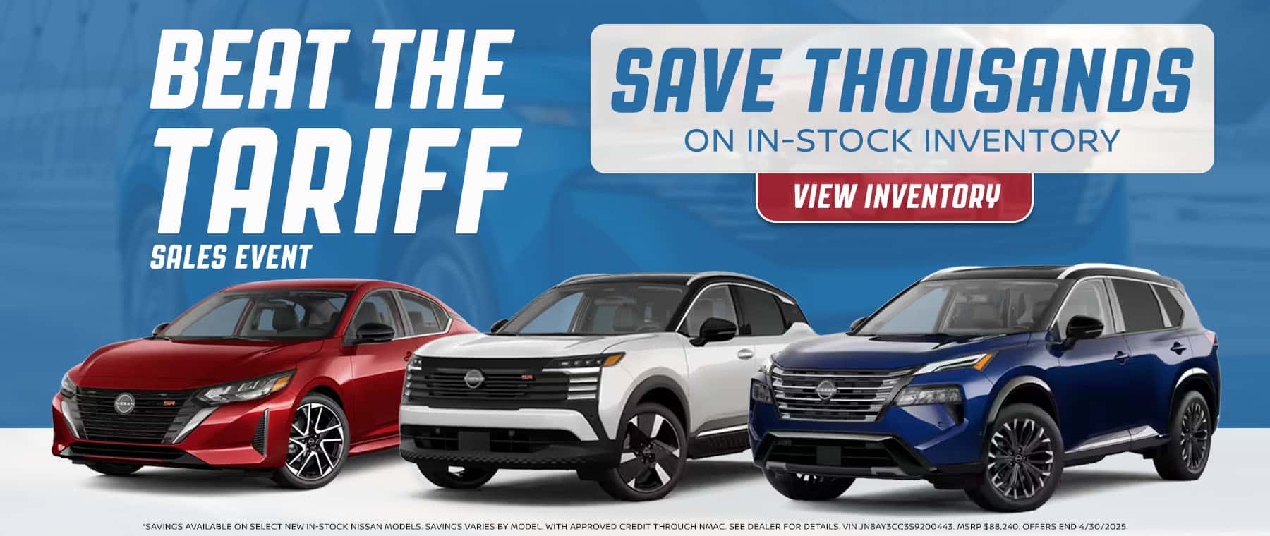 Beat The Tariff Save Thousands on in-stock inventory