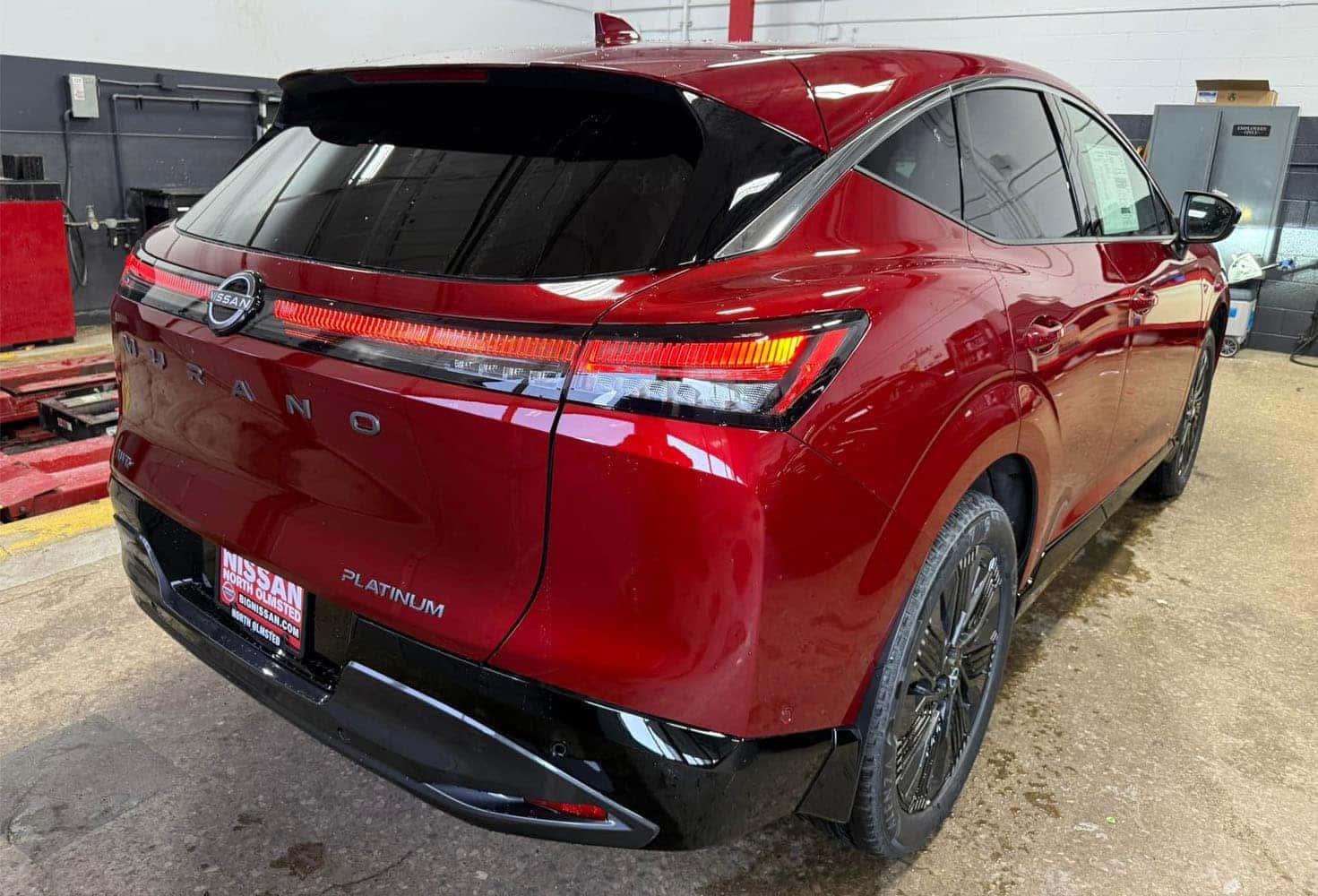 Scarlet Ember Tintcoat 2025 Nissan Murano Now Available