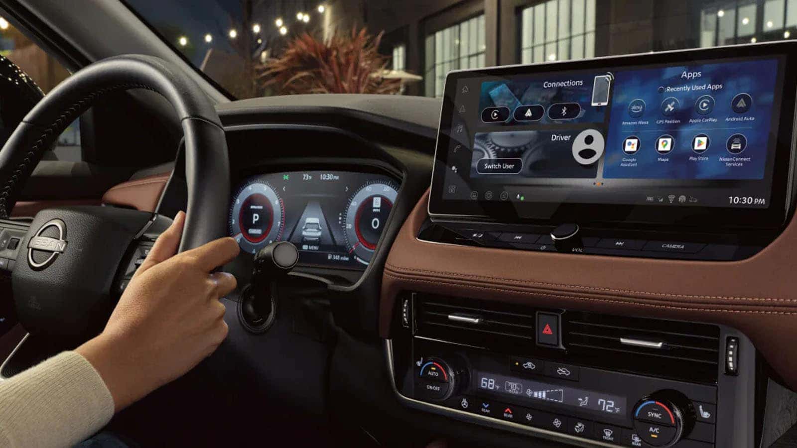 2025 Nissan Rogue Platinum Trim Model Chestnut Interior