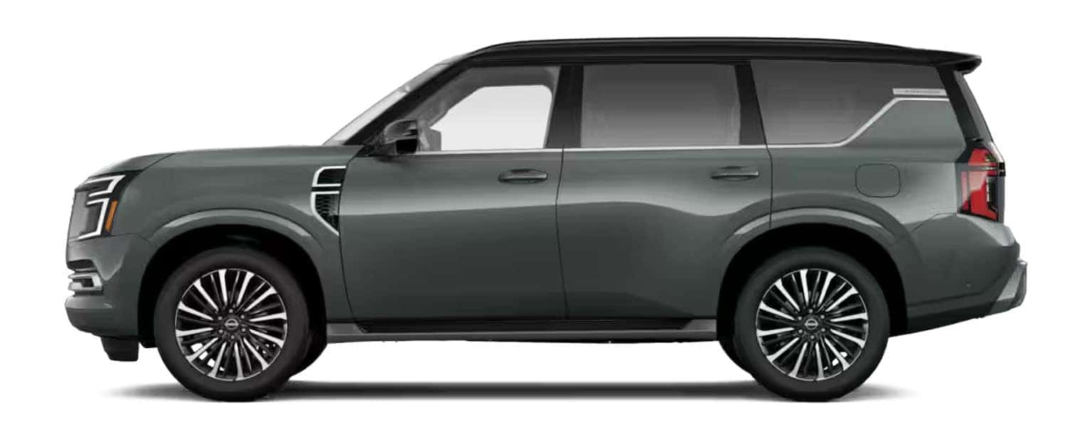2025 Nissan Armada Two-Tone Alpine Metallic Exterior