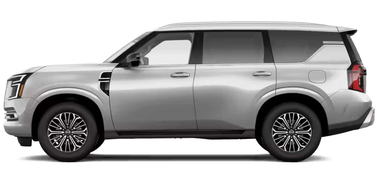 2025 Nissan Armada Brilliant Silver Metallic Exterior