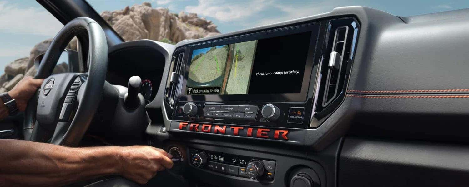 2025 Nissan Frontier Near Me North Olmsted Ohio Interior 12 inch touchscreen