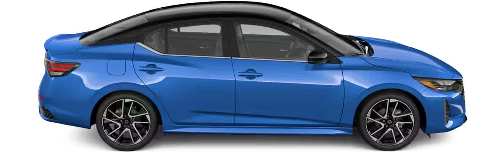2025 Nissan Sentra Two-Tone Electric Blue Metallic with Black Roof Exterior