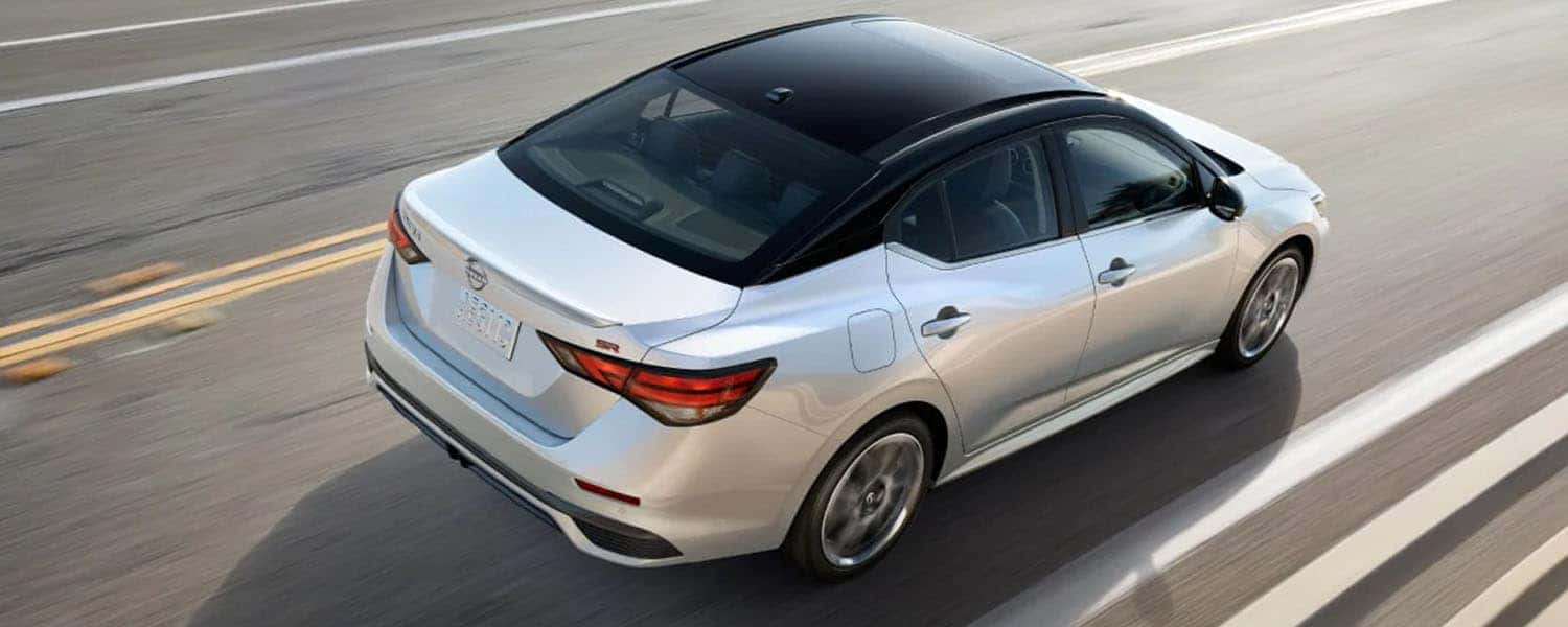 2025 Nissan Sentra Near Me North Olmsted Ohio Near Cleveland, Ohio Panoramic Moonroof Brilliant Silver Exterior Image