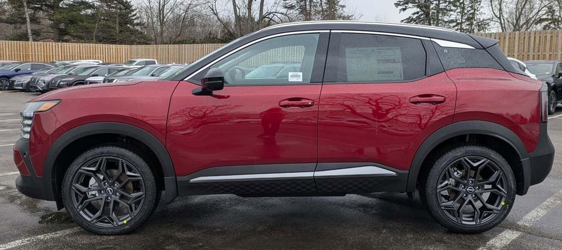 2025 Nissan Kicks Red Exterior Color