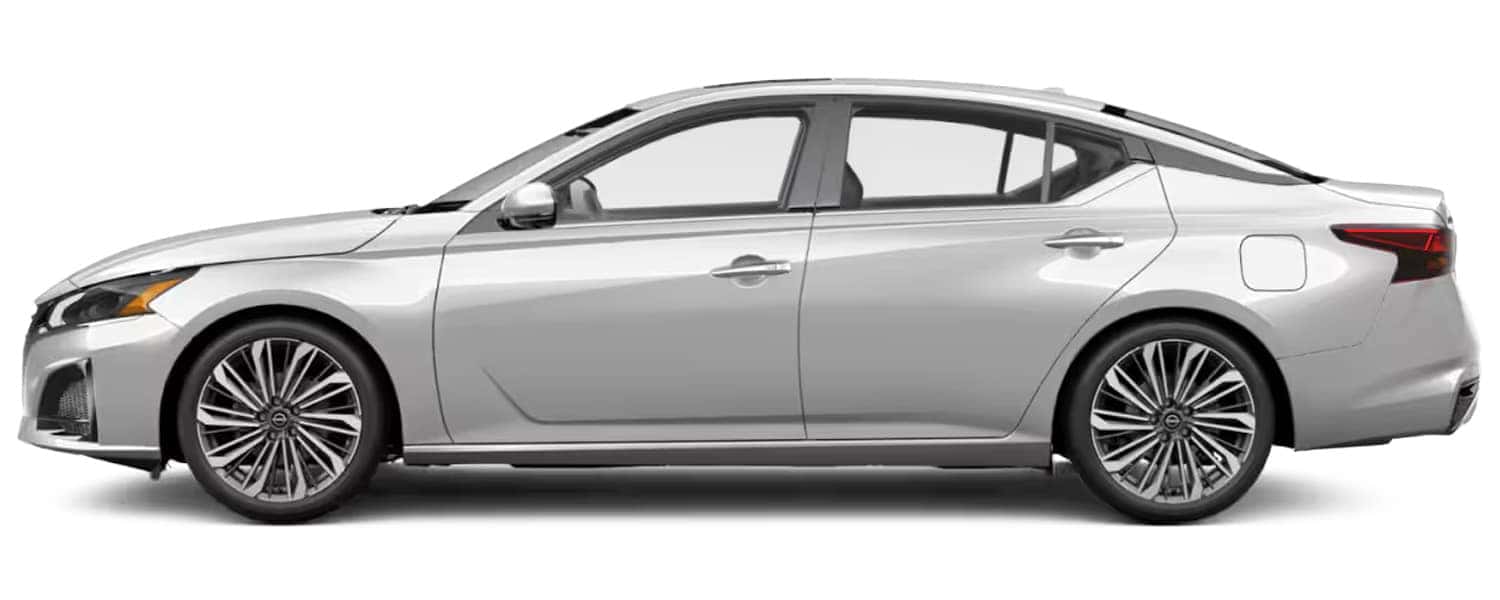 New 2025 Nissan Altima Silver Exterior Color for Sale in North Olmsted Ohio near Cleveland Ohio Drivers Side Image