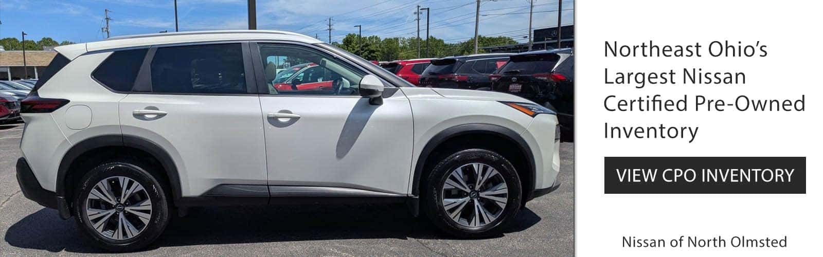Nissan Certified Pre-Owned Nissan Rogue for sale Near Cleveland Ohio Passenger Side Image