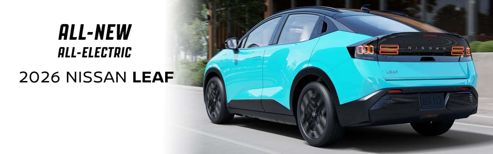 Explore the All-New, All-Electric 2026 Nissan LEAF